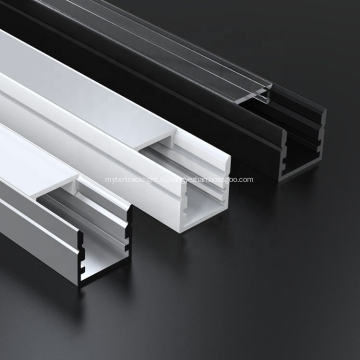 PMMA PC Diffuser Led Strip Aluminum